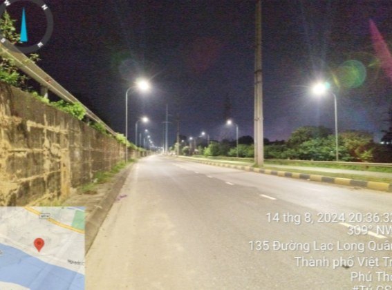 Chỉnh trang, trang trí đô thị năm 2023 – đường Lạc Long Quân